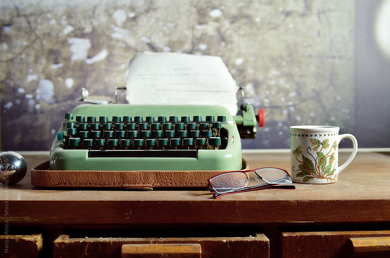 cute typewriter